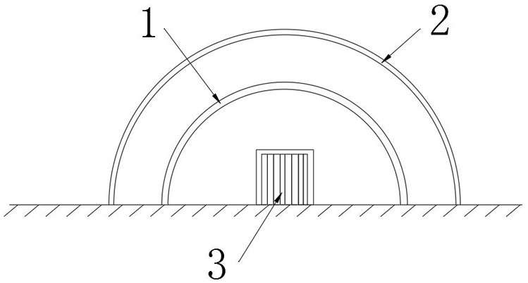 Environment-friendly municipal contaminated soil remediation system and use method thereof