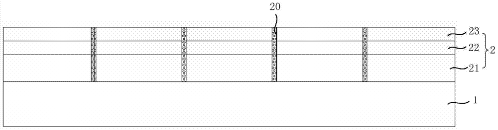 A kind of vertical LED structure and manufacturing method thereof