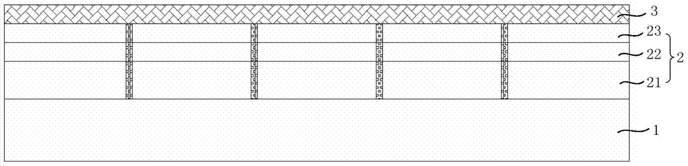 A kind of vertical LED structure and manufacturing method thereof