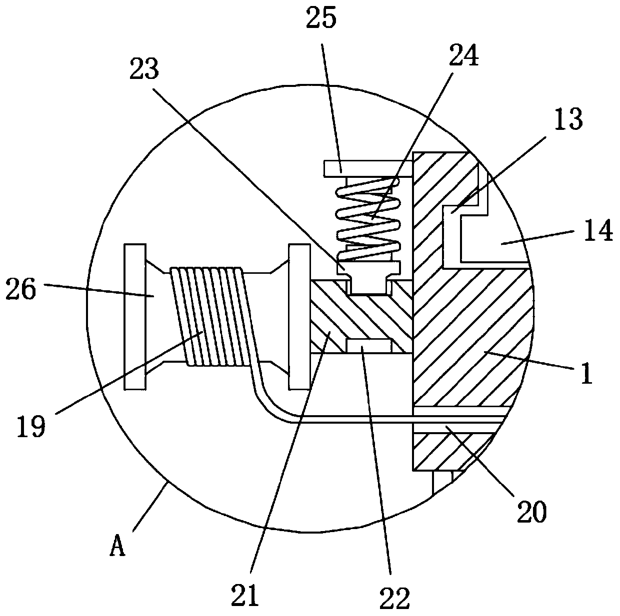 Sealing device for die casting leakage detection