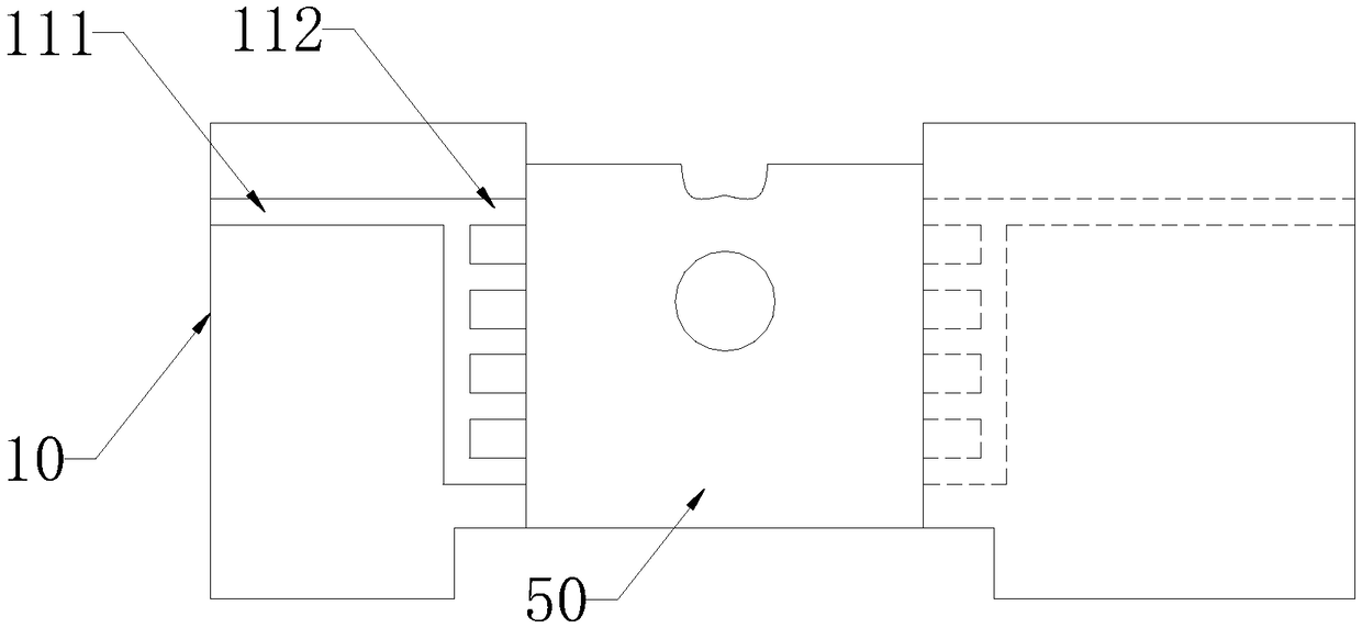 Machining system for downward core pulling casting piston