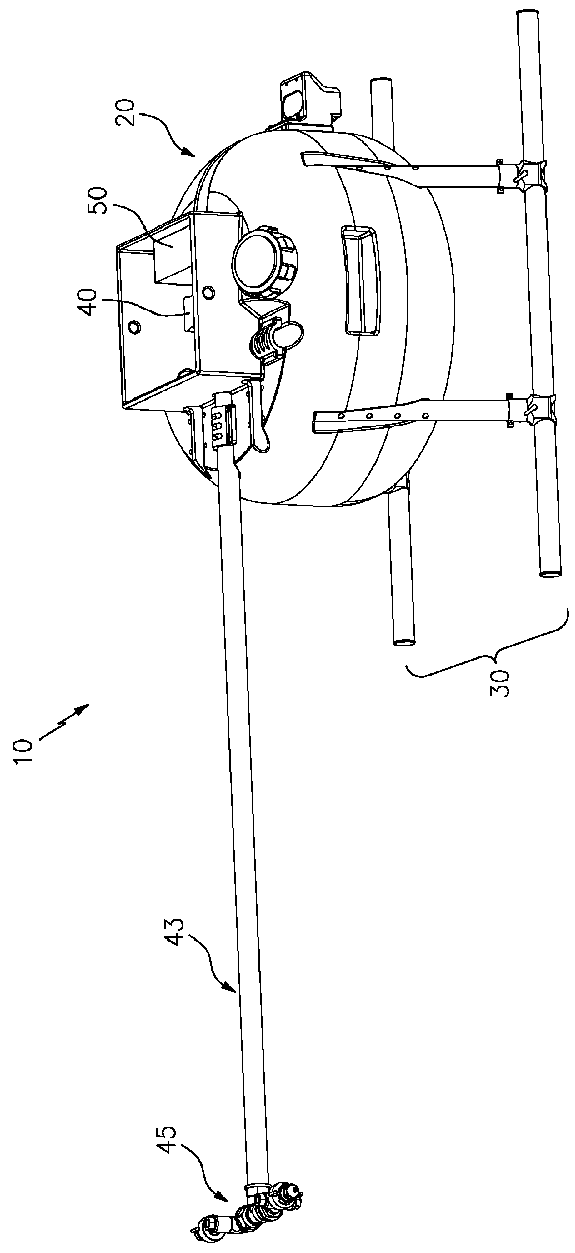 Modular sprayer system for heavy-lift unmanned aerial vehicles