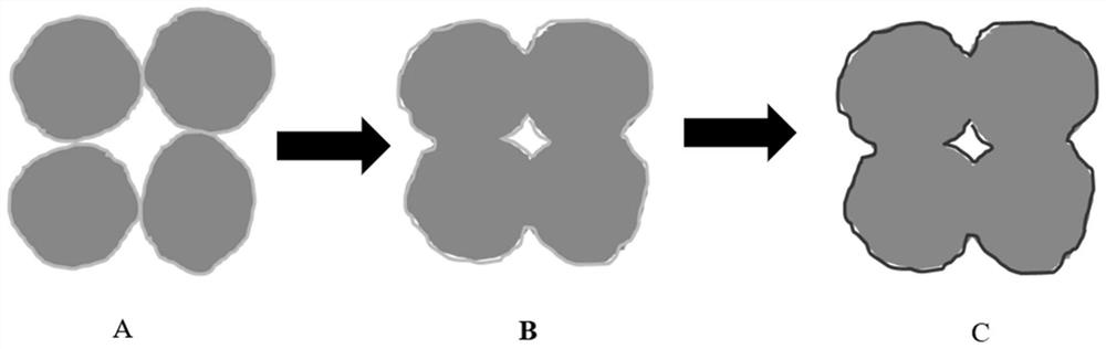 A method for preparing porous anode aluminum foil with ALD-assisted nitrogen-doped micro-nano aluminum powder