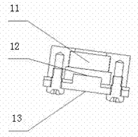 Throwing-into type ultraviolet absorption on-line analyzer