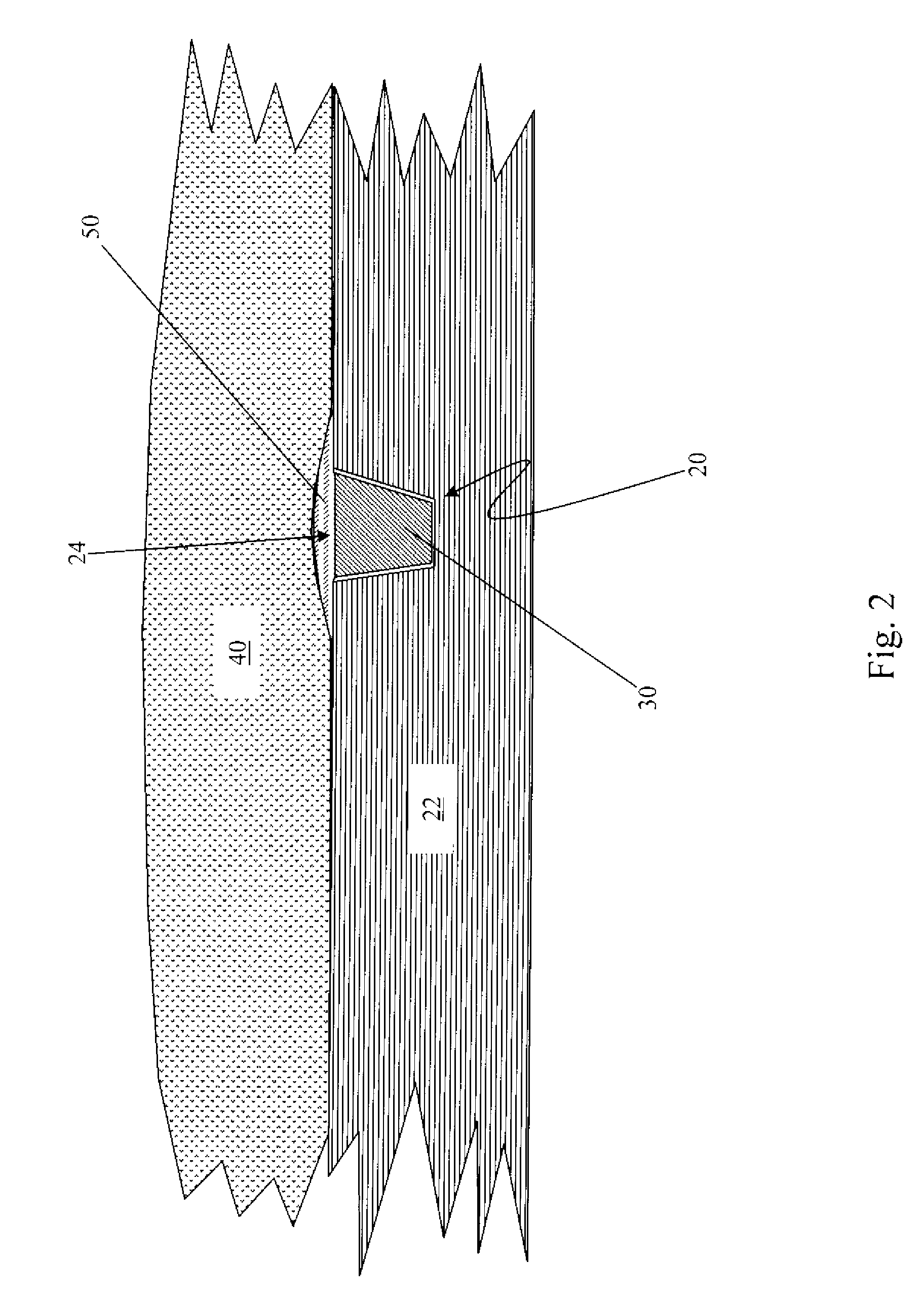 Method of using an anti-growth matrix as a barrier for cell attachment and osteo-inductive factors