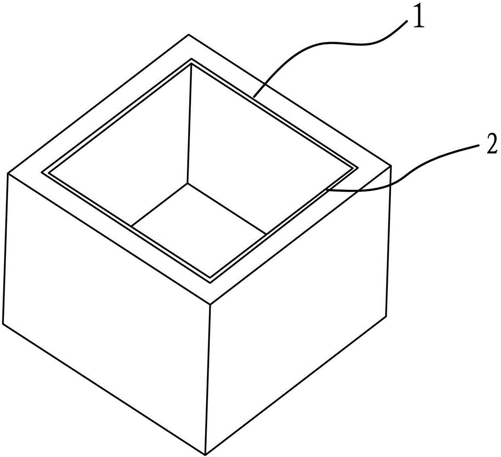 Crucible for melting crystalline silicon, method for producing crucible and spray coating liquid