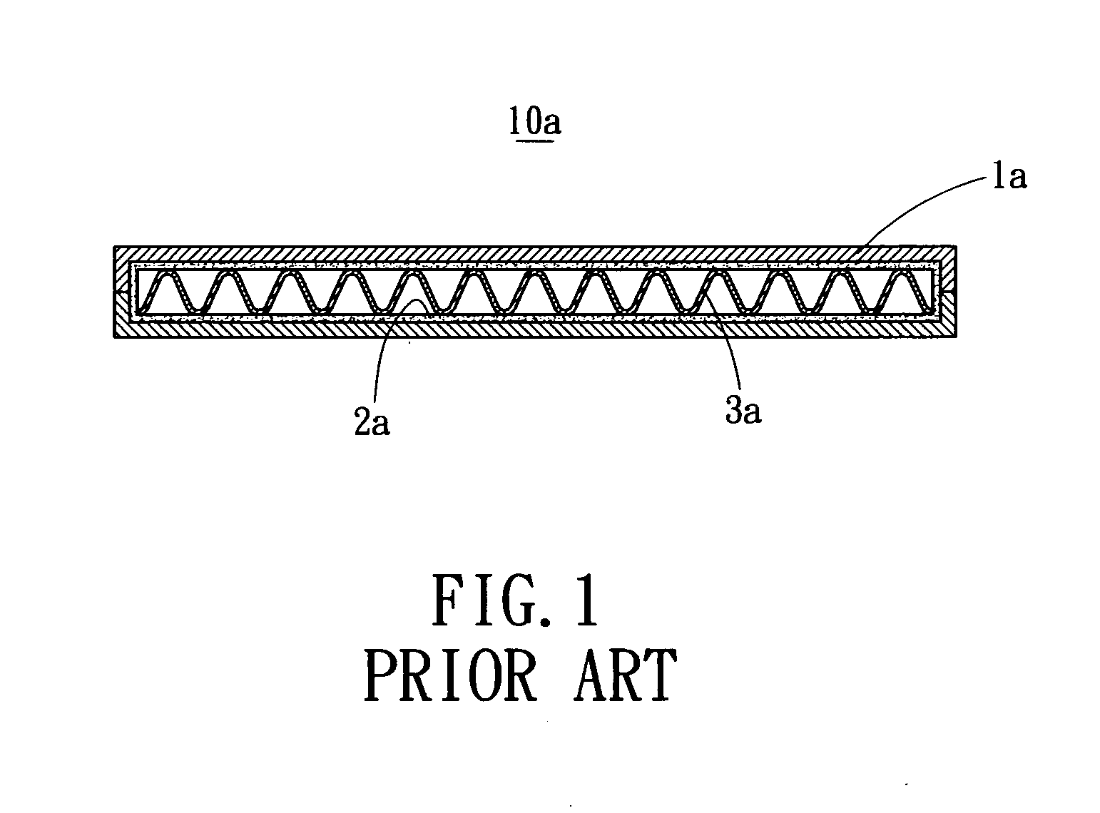 Structure of heat conductive plate