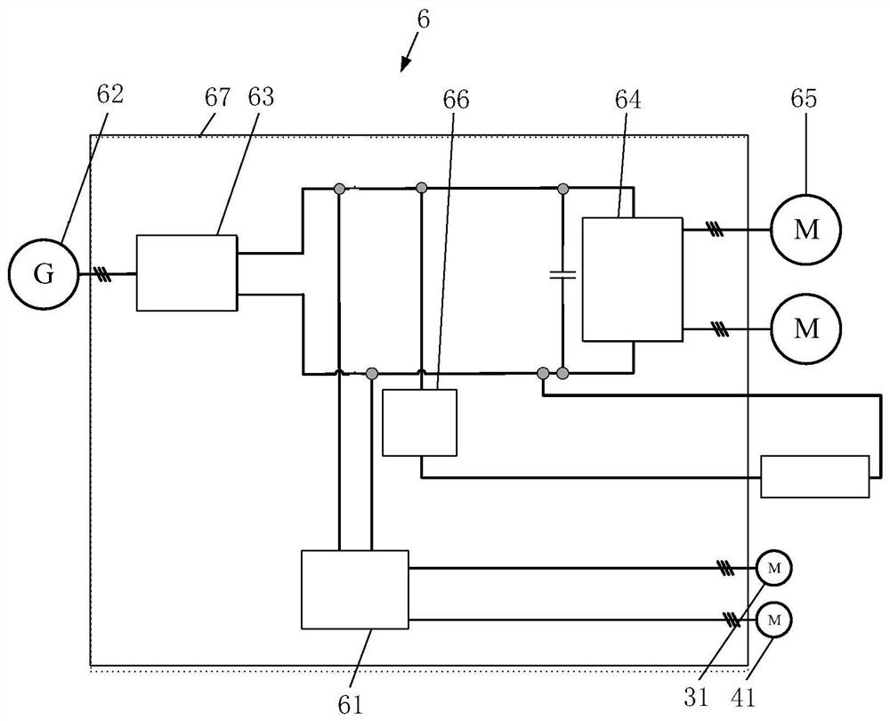 Heat dissipation system for mine car