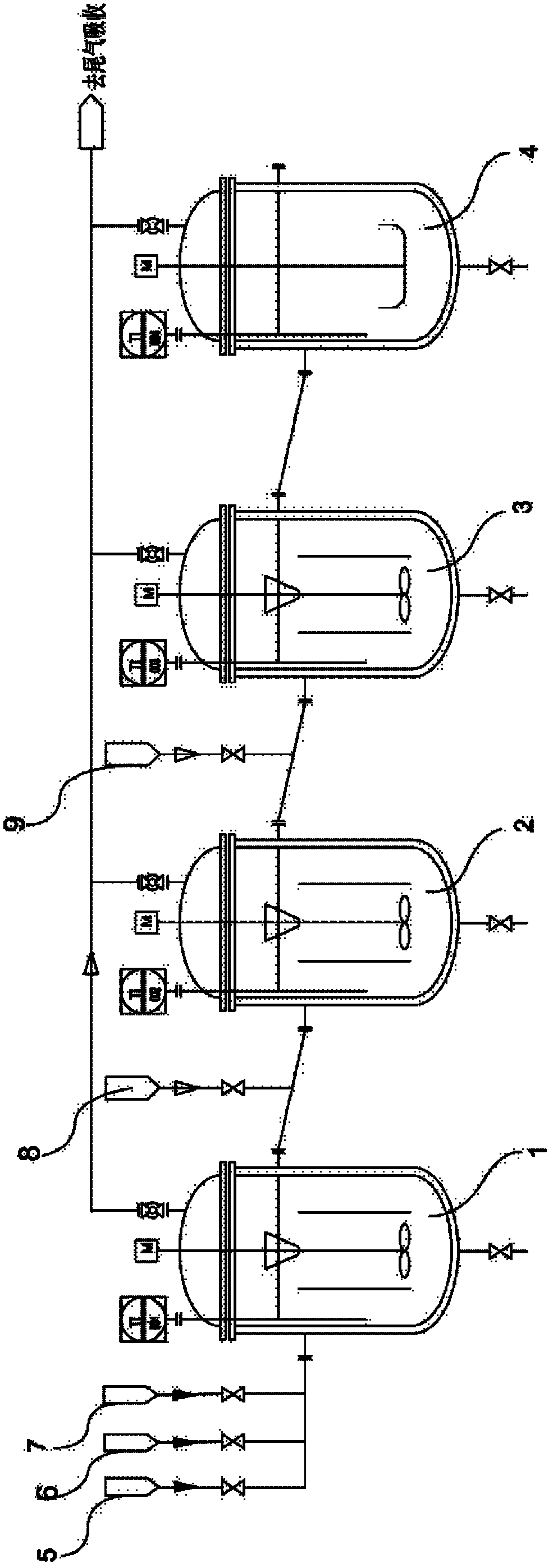 Continuous kettle type chlorination technology