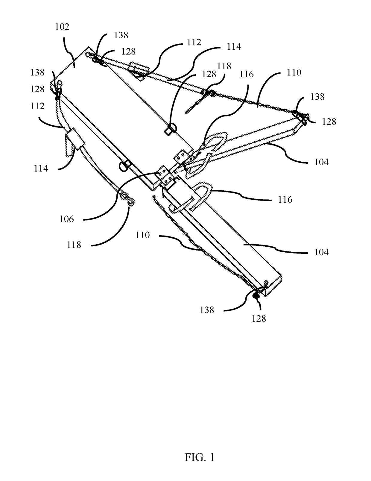 Portable hamstring stretcher/exerciser device