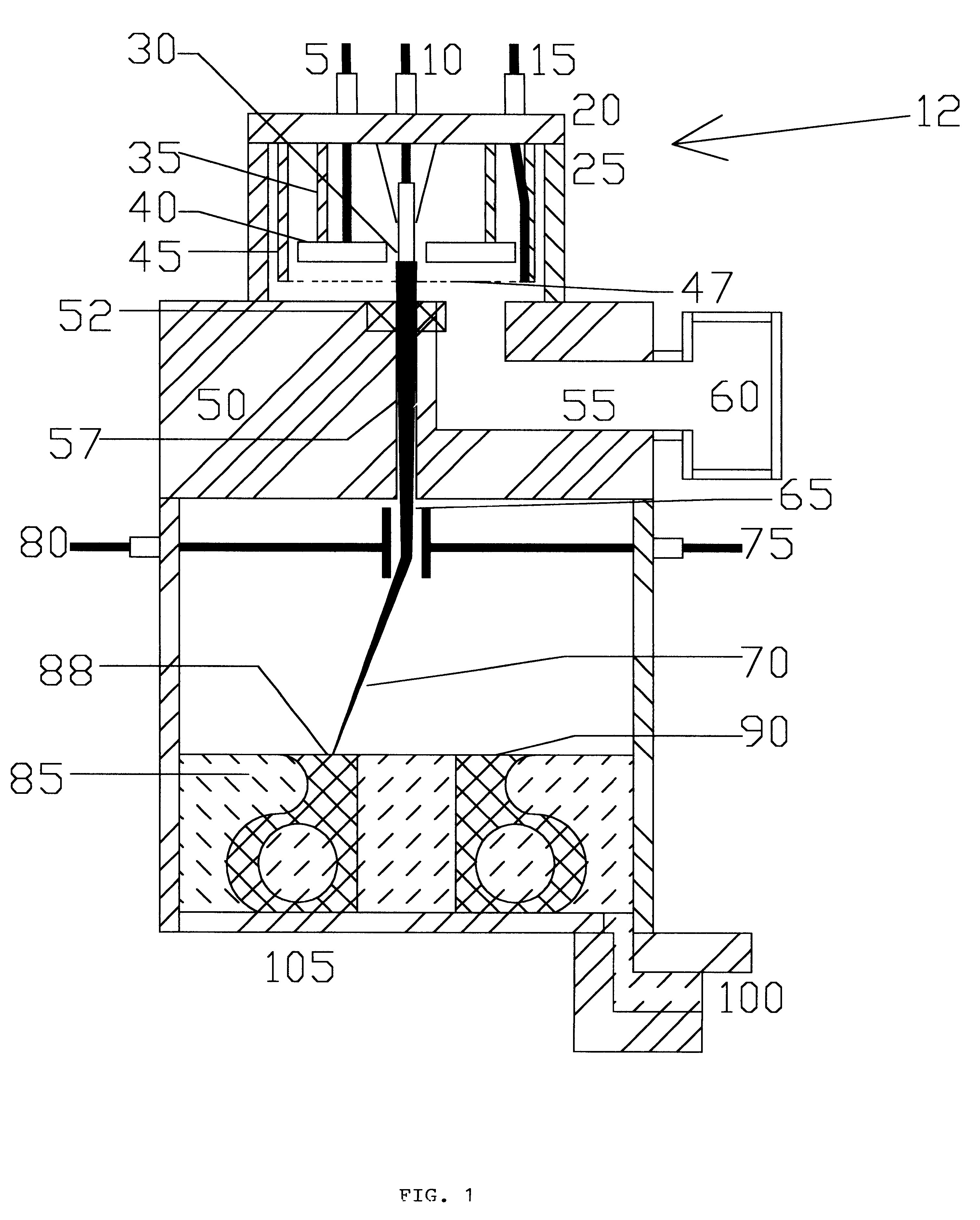 Method and apparatus for high speed electron beam rapid prototyping