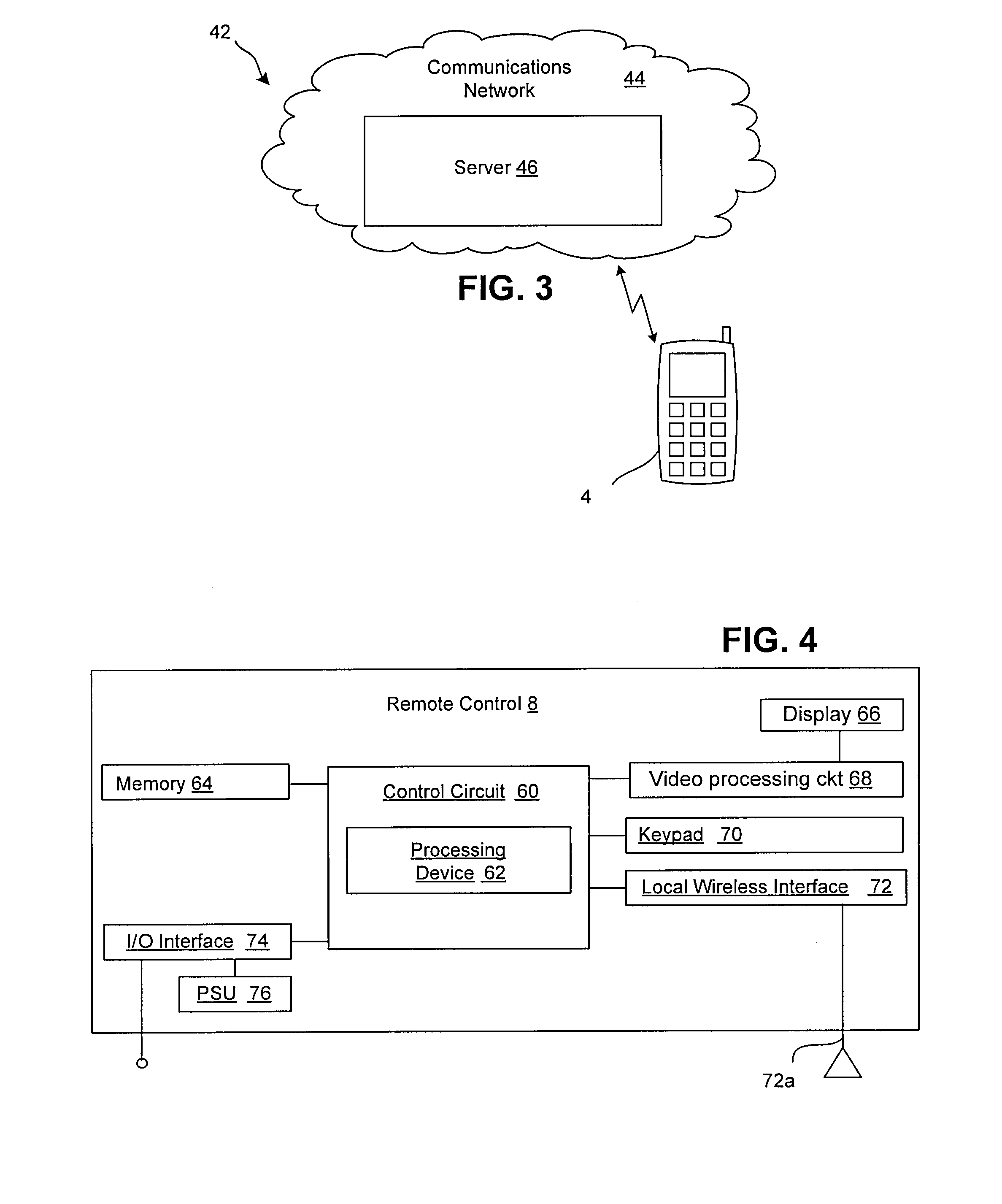 Remote user interface in multiphone environment