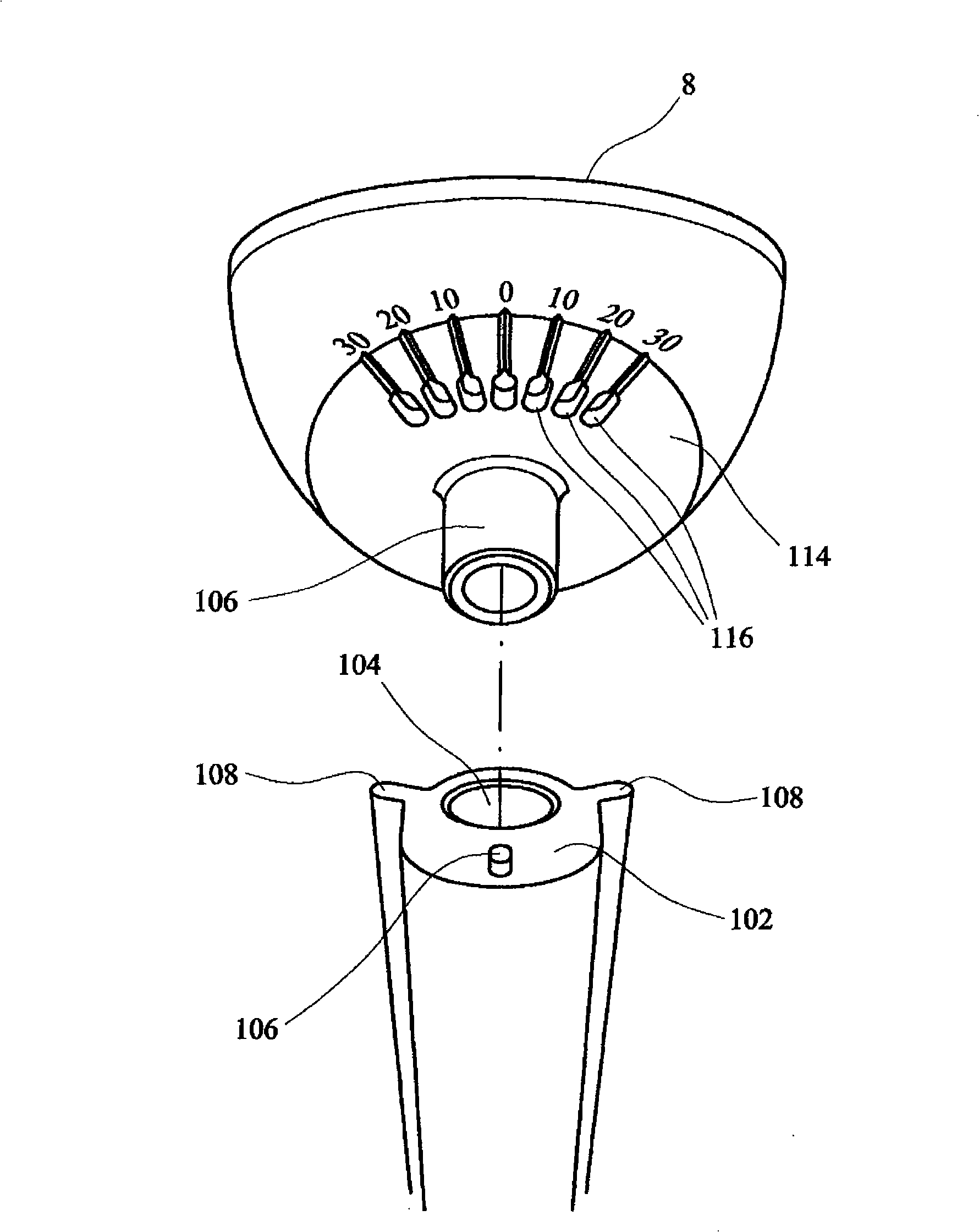 Humeral component of a shoulder joint prosthesis