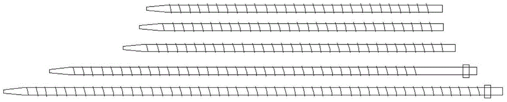 A soil nailing wall support system based on prefabricated recyclable technology