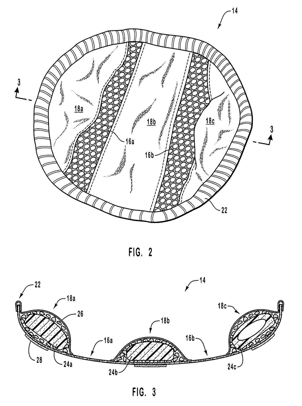 Systems and methods for providing a headgear cooling liner