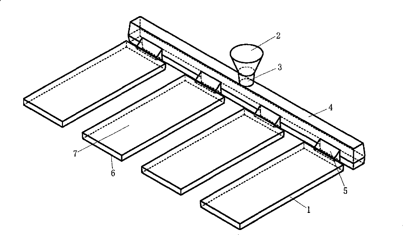 Casting method of tabular spheroidal iron piece and casting system thereof