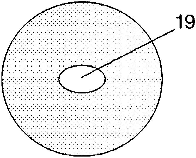 Device for improving OVD sintering efficiency and prolonging service life of lead rod and OVD sintering method