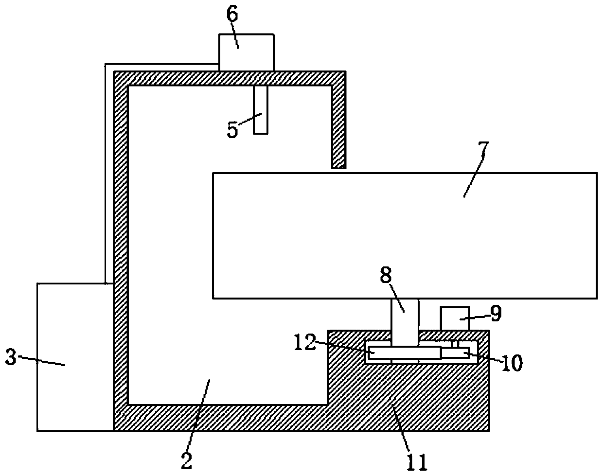 Processing device for third-generation semiconductor material