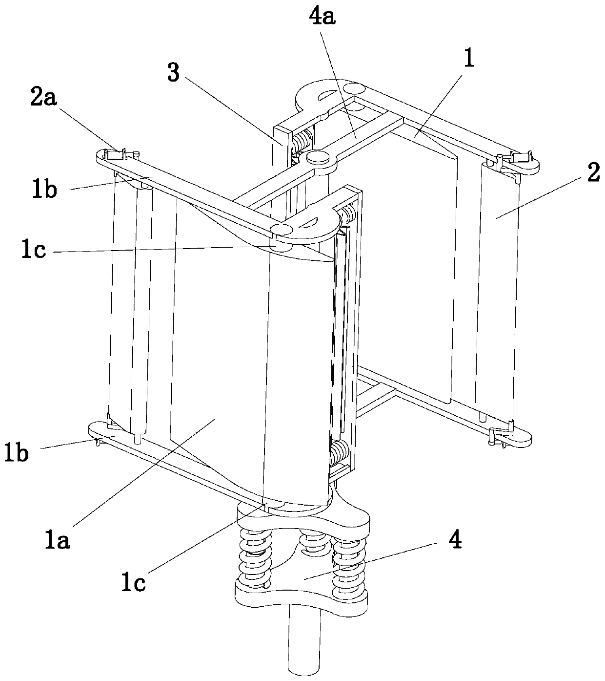 Wind turbine generator blade capable of efficiently utilizing wind energy