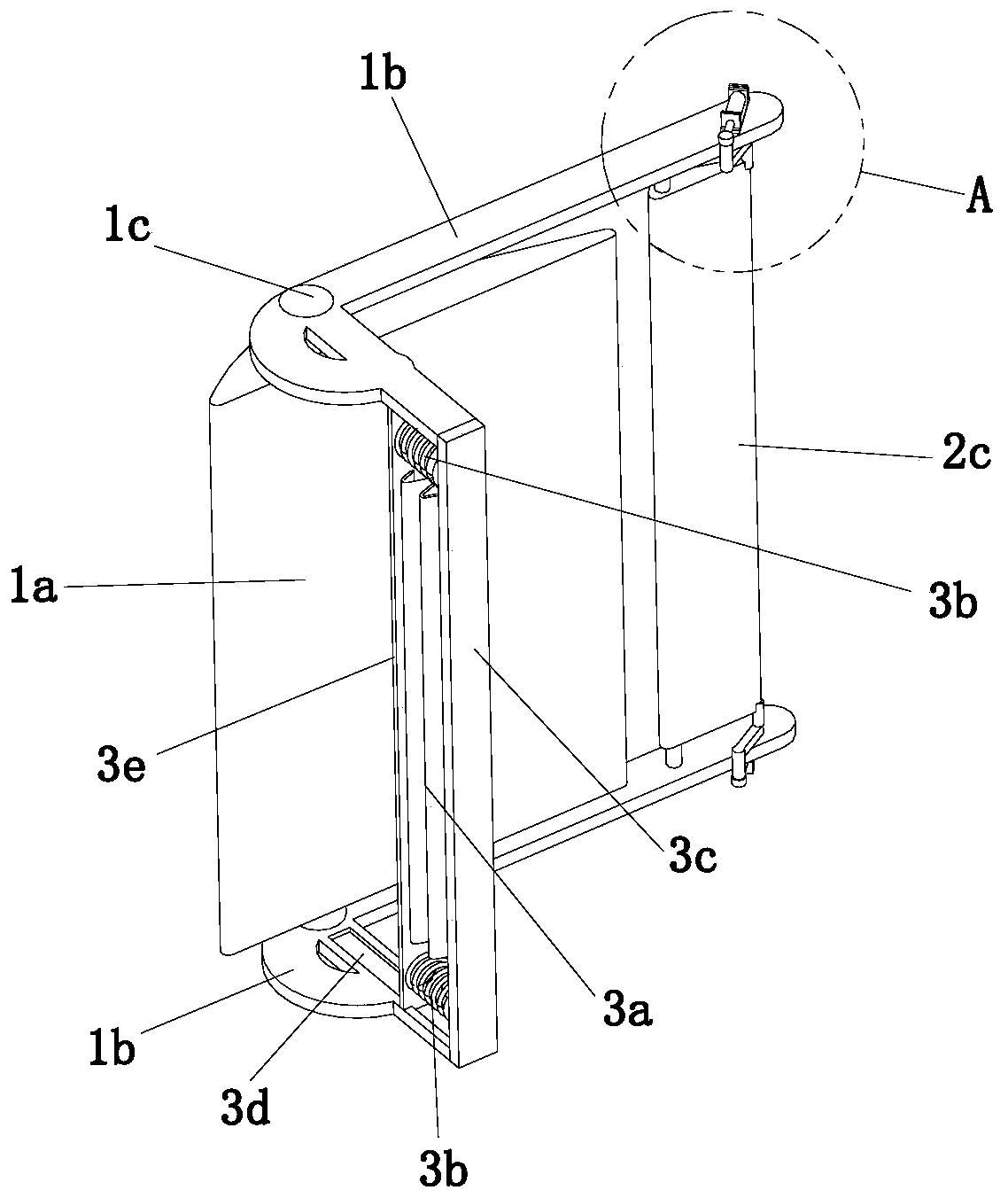 Wind turbine generator blade capable of efficiently utilizing wind energy