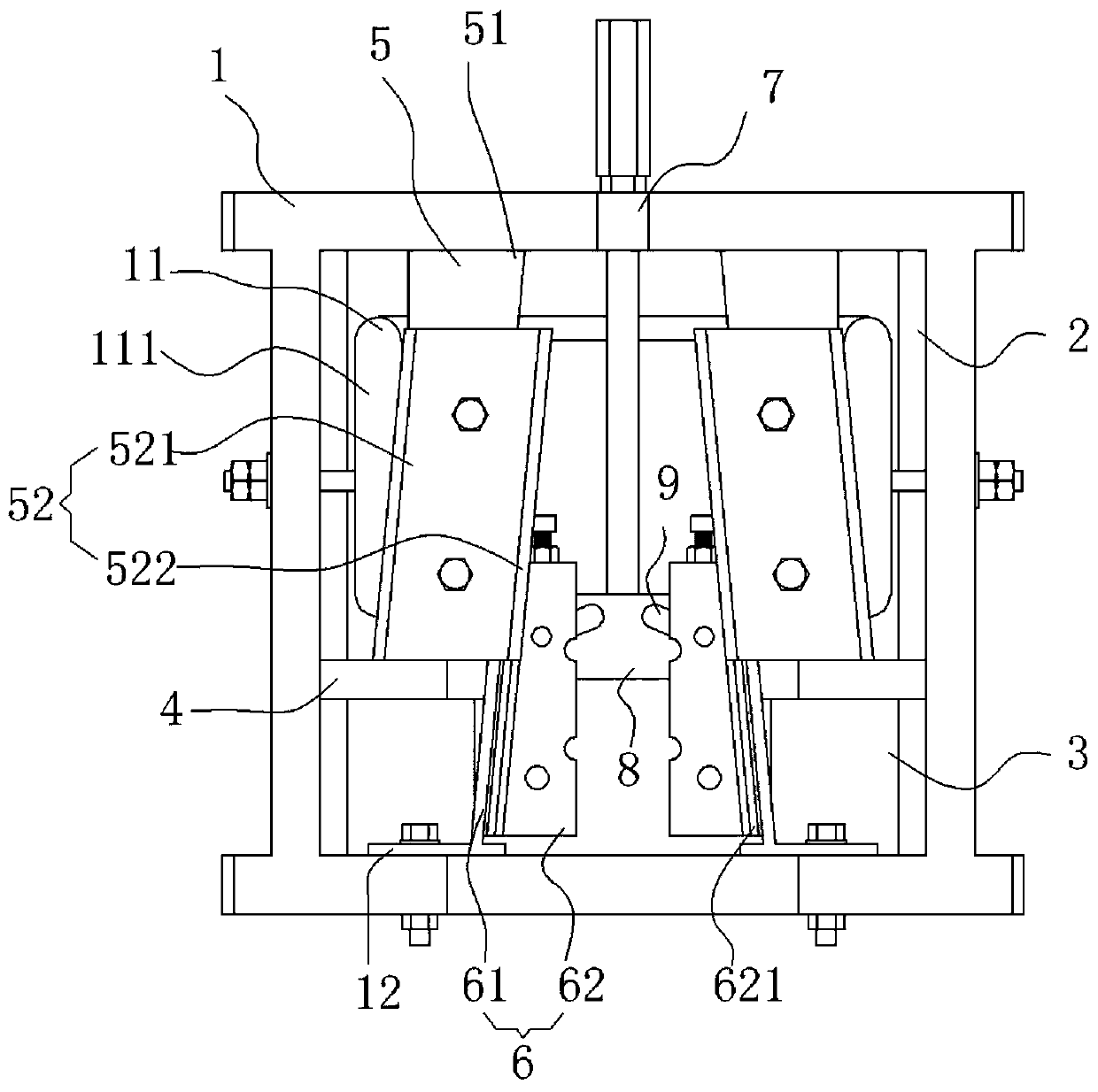 Elevator safety protection clamp