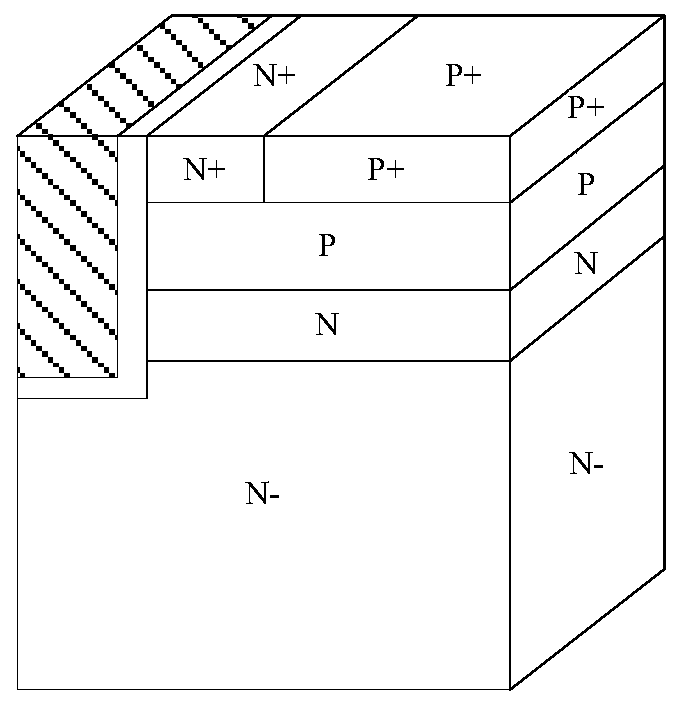 A trench gate charge storage type igbt and fabrication method thereof