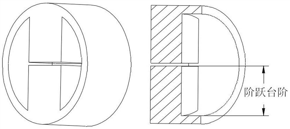 3cm I-shaped waveguide gradient line impedance converter