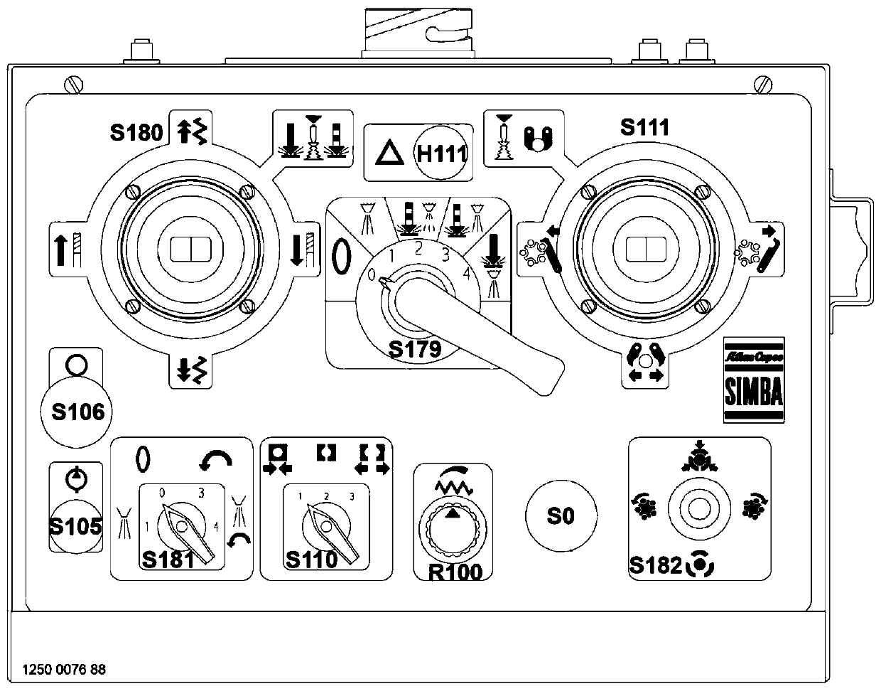 Control system and control method of medium and deep hole trolley