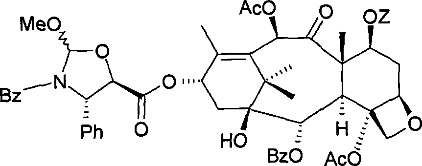 Method for preparing paclitaxel