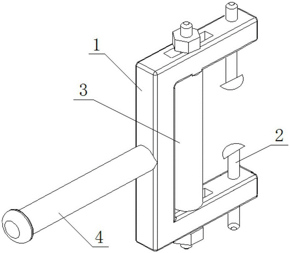 Lamination method for sticking protective film of automobile door