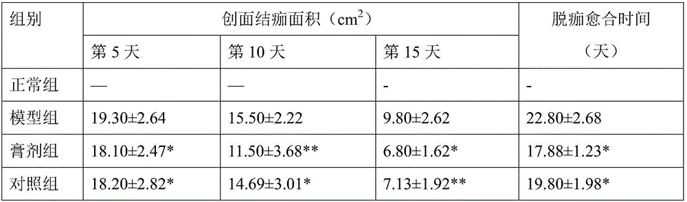 Nursing medicine ointment for treating burns and scalds and preparing method of nursing medicine ointment