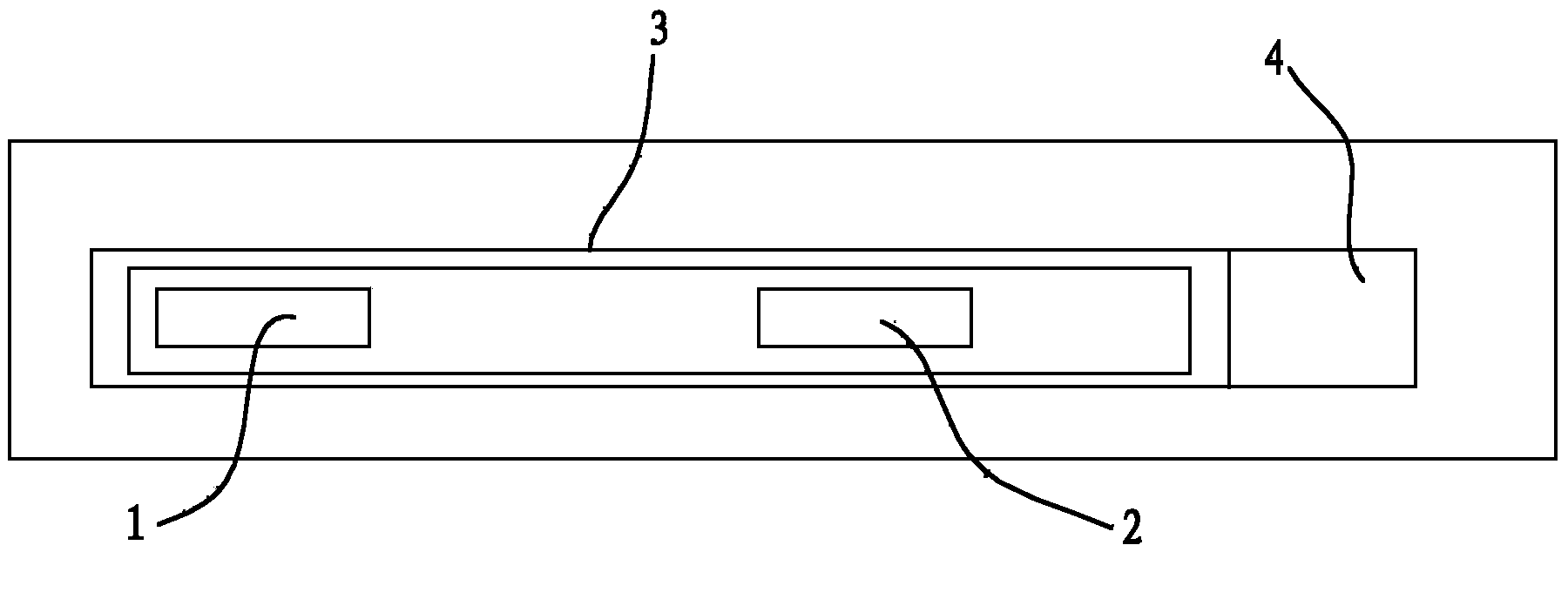 Drill bit of non-excavation drilling machine and positioning method of drill bit