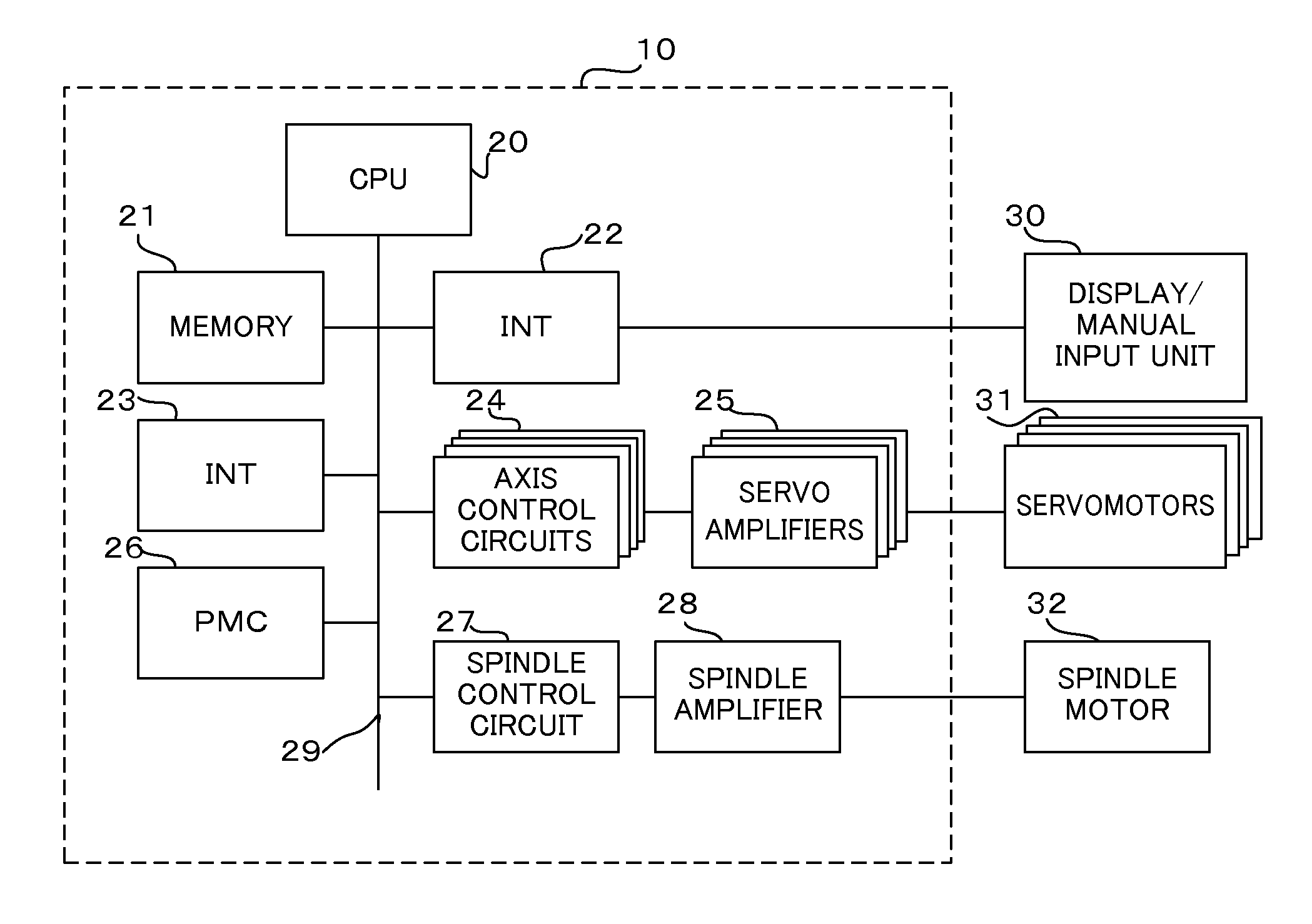 Bearing life determination device