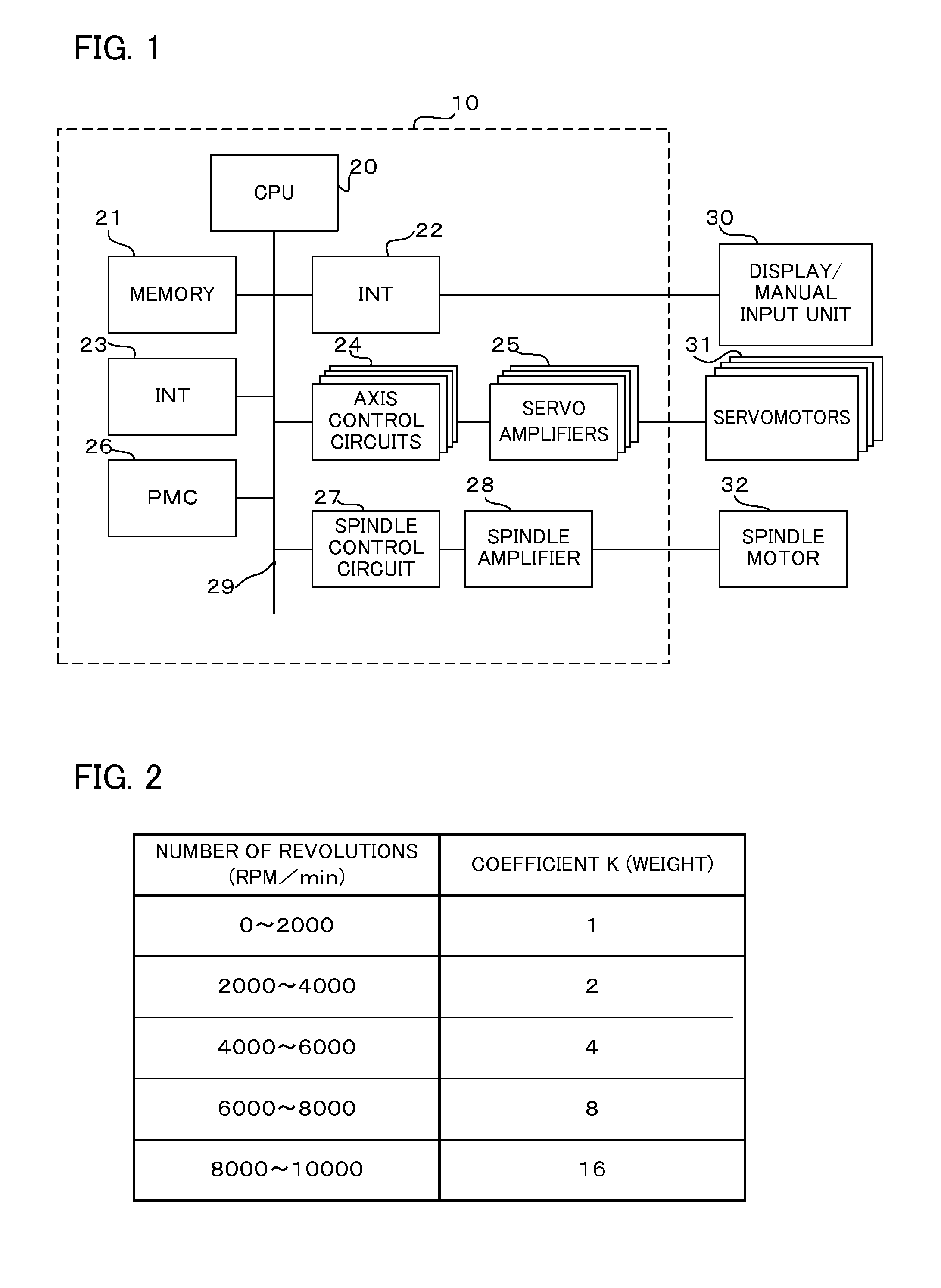 Bearing life determination device