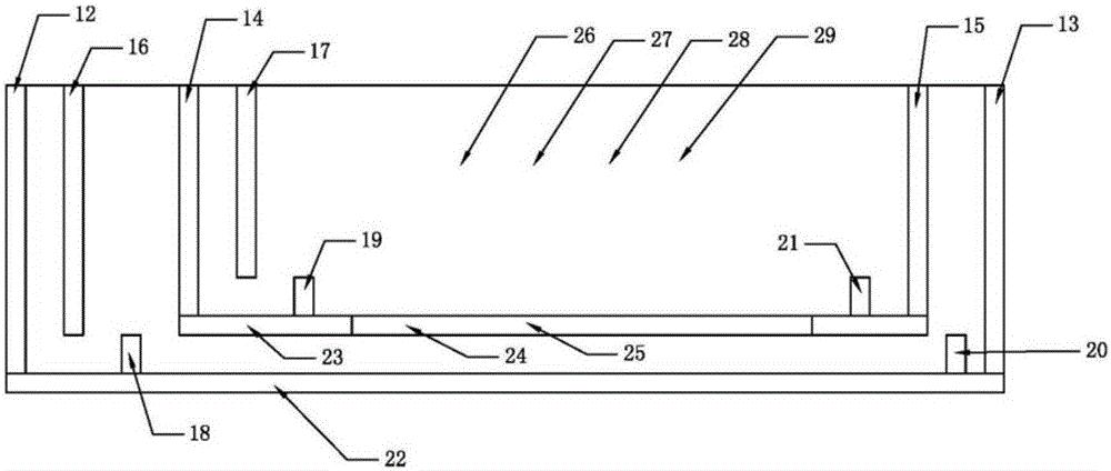 Splitting type laminar flow constant interfacial cell and extraction method