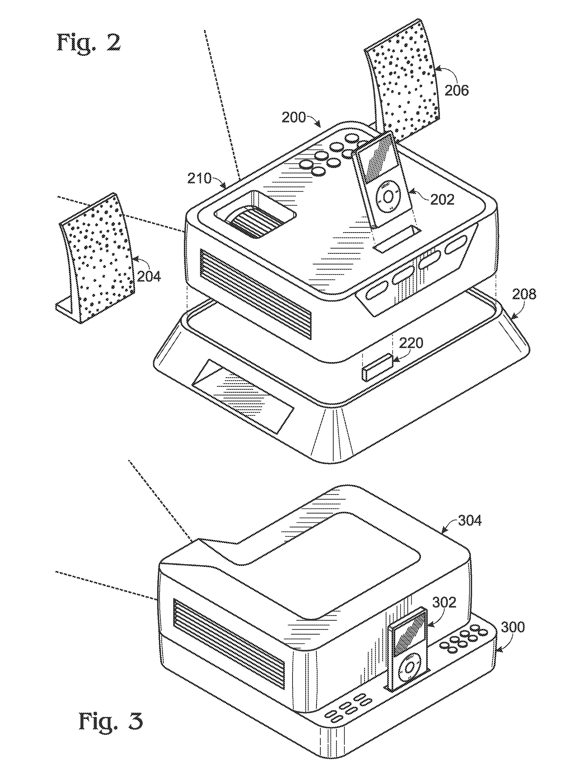 Video dock for portable media player