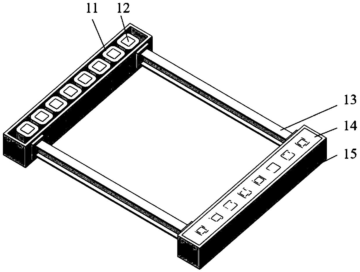 Electromagnetic eddy current braking device