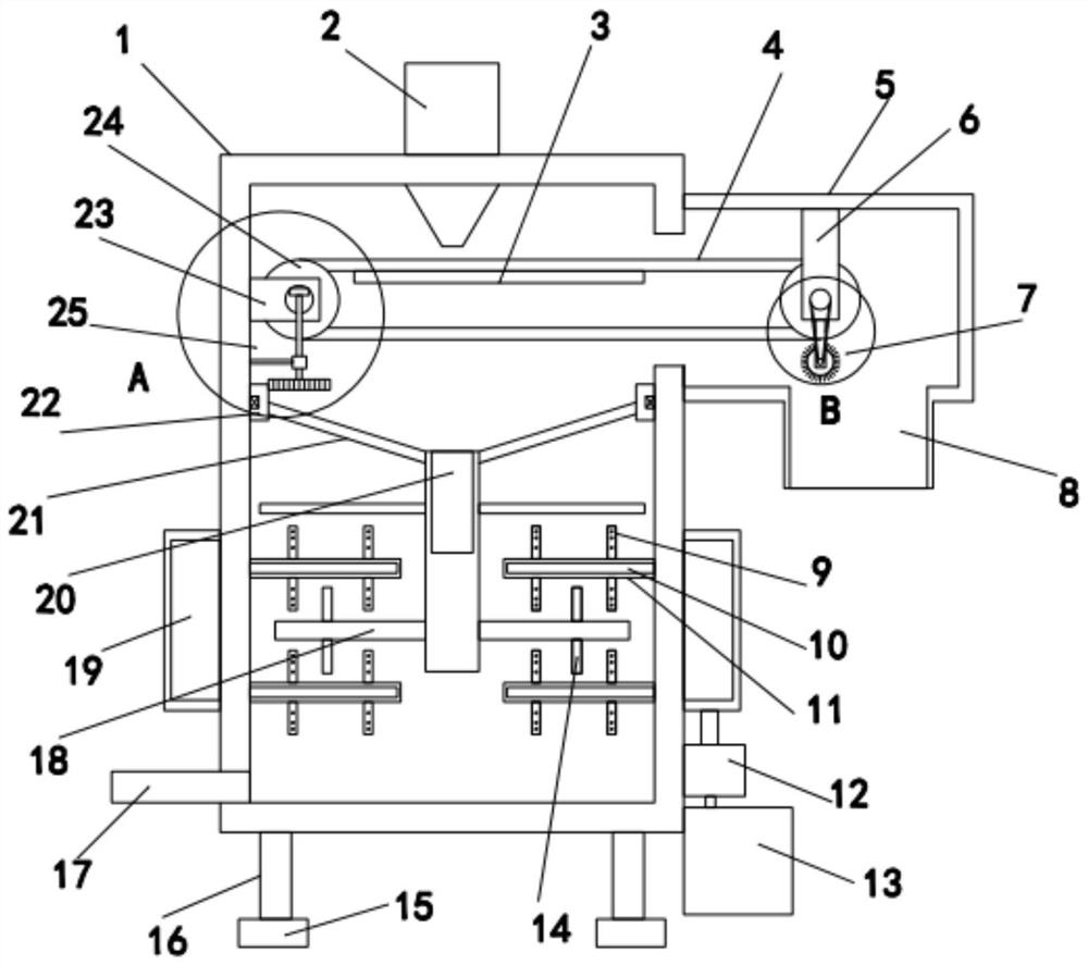 Energy-saving and environment-friendly chemical industry sewage intelligent treatment device and method