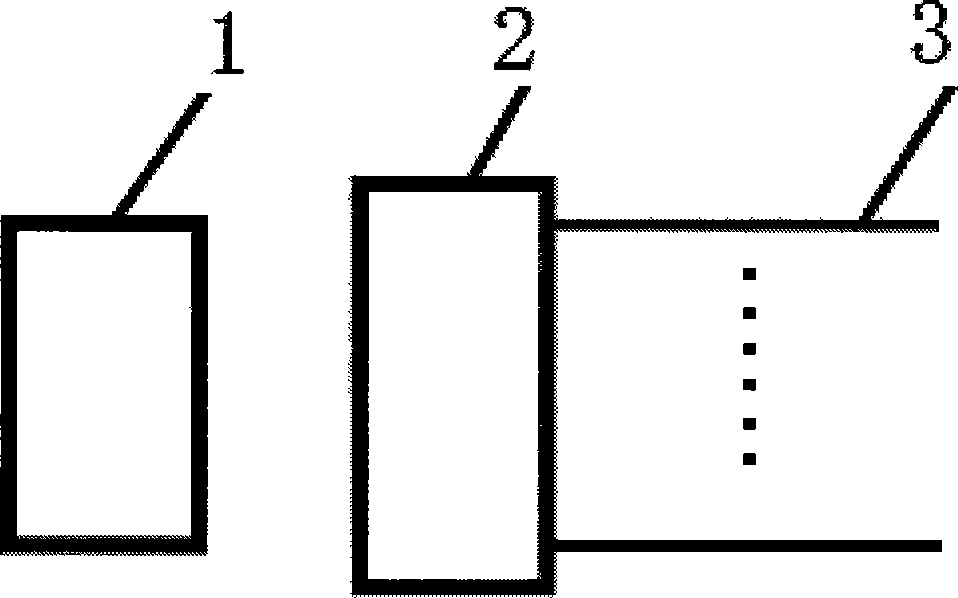 Non-contact stationary type fluorescent molecular tomography method and device