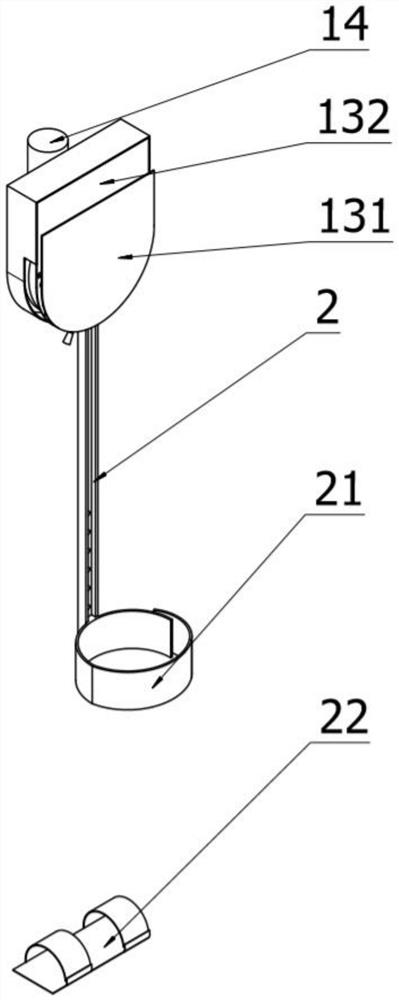 Auxiliary walking device based on combination driving of worm and gear speed reducing motor and energy storing spring