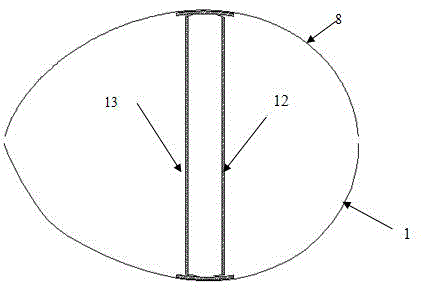 Wind power blade web plate perpendicularity regulating tooling and regulating method