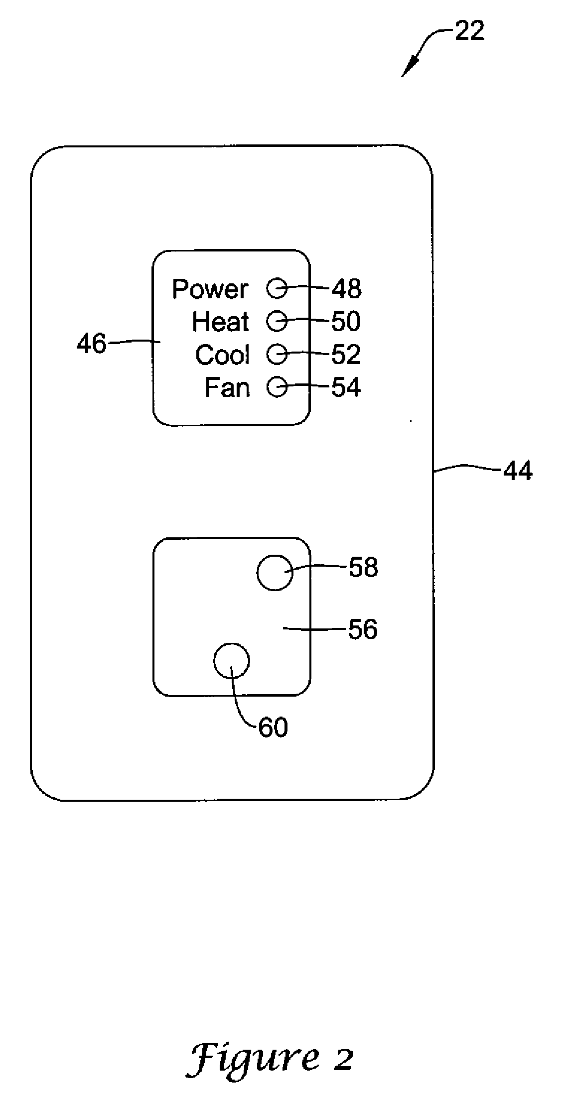 Backup control for HVAC system