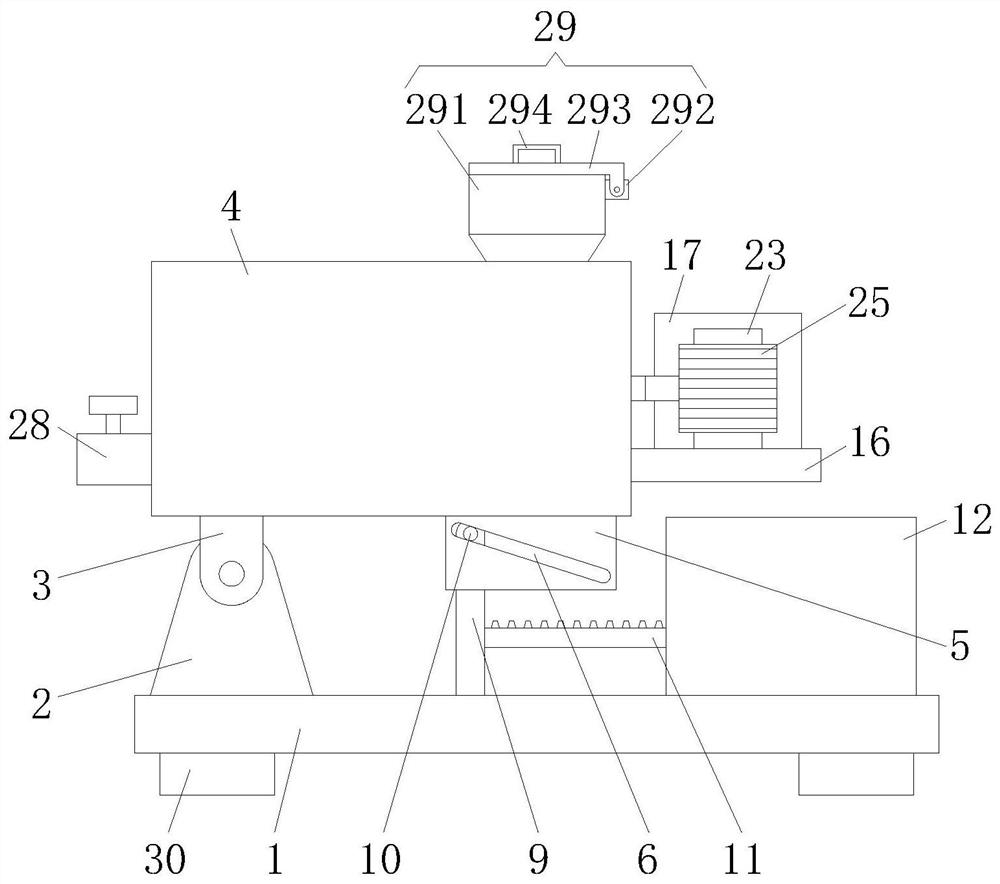 A crushing equipment for agricultural straw that is convenient for unloading