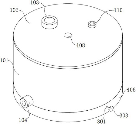 Emulsification accelerating device for mixed liquid