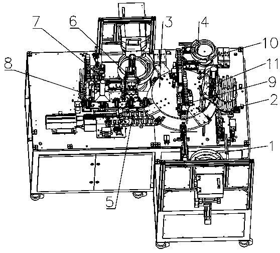 Full-automatic intelligent assembling and welding device