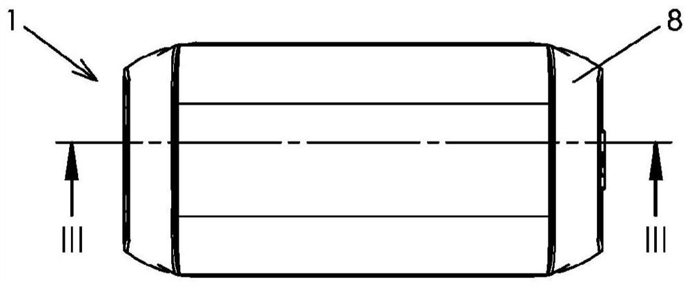 Hand-operated stamp having a tilting element