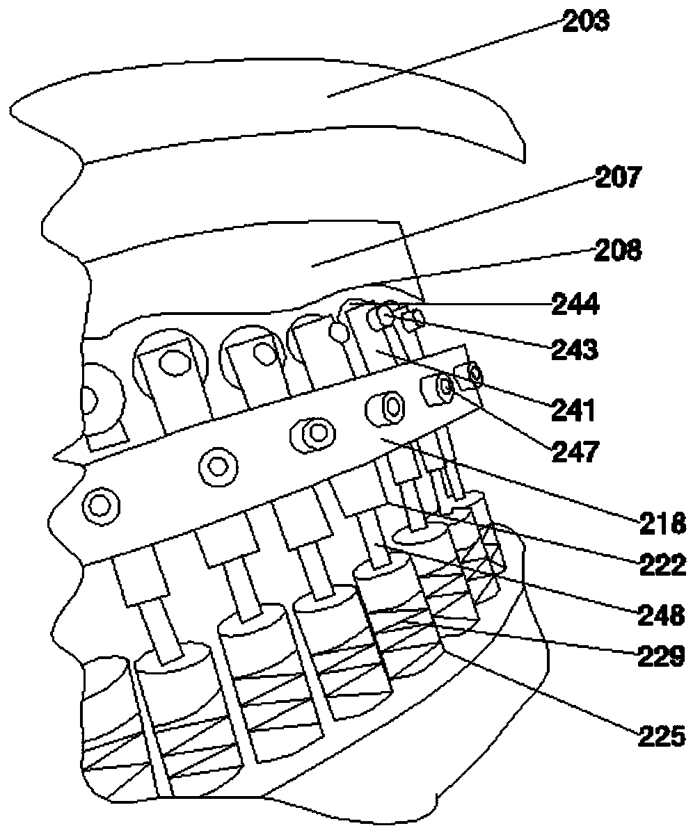 Bottle cap high-efficiency assembly mechanism