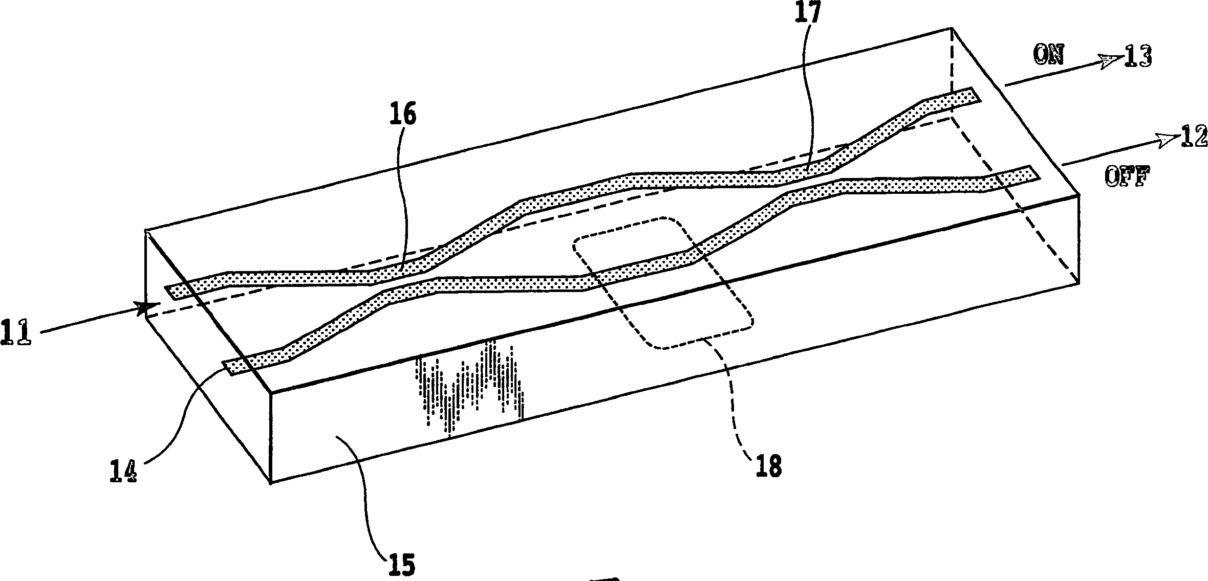 Optical switch, optical modulator and variable wavelength filter