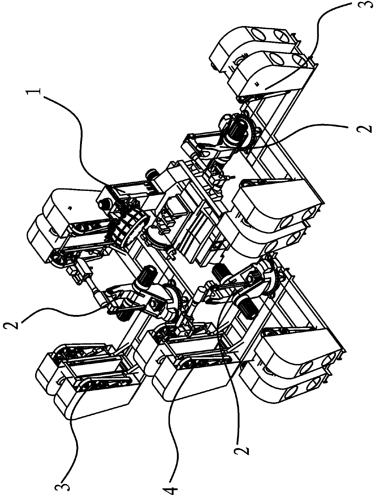 Workpiece automatic machining system and grinding method of surface of workpiece