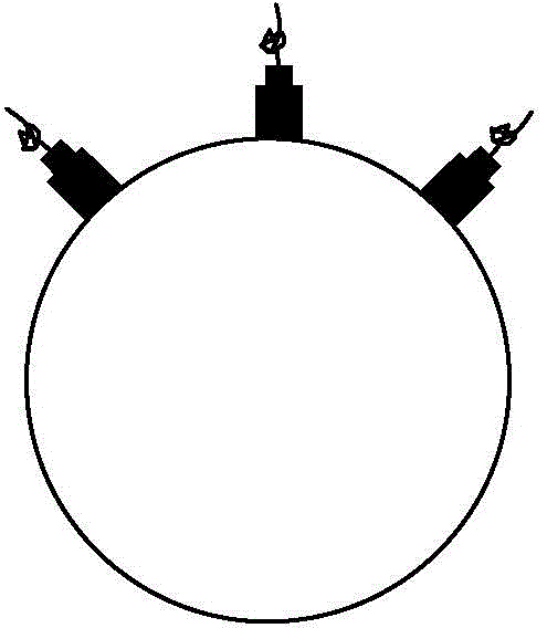 Ultrasonic flaw detection grading method for internal defects of steel ingot